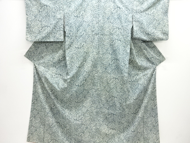 JAPANESE KIMONO / JODAI TSUMUGI / CHINESE FLOWER